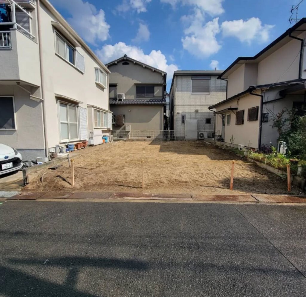 高槻市木造解体施工後